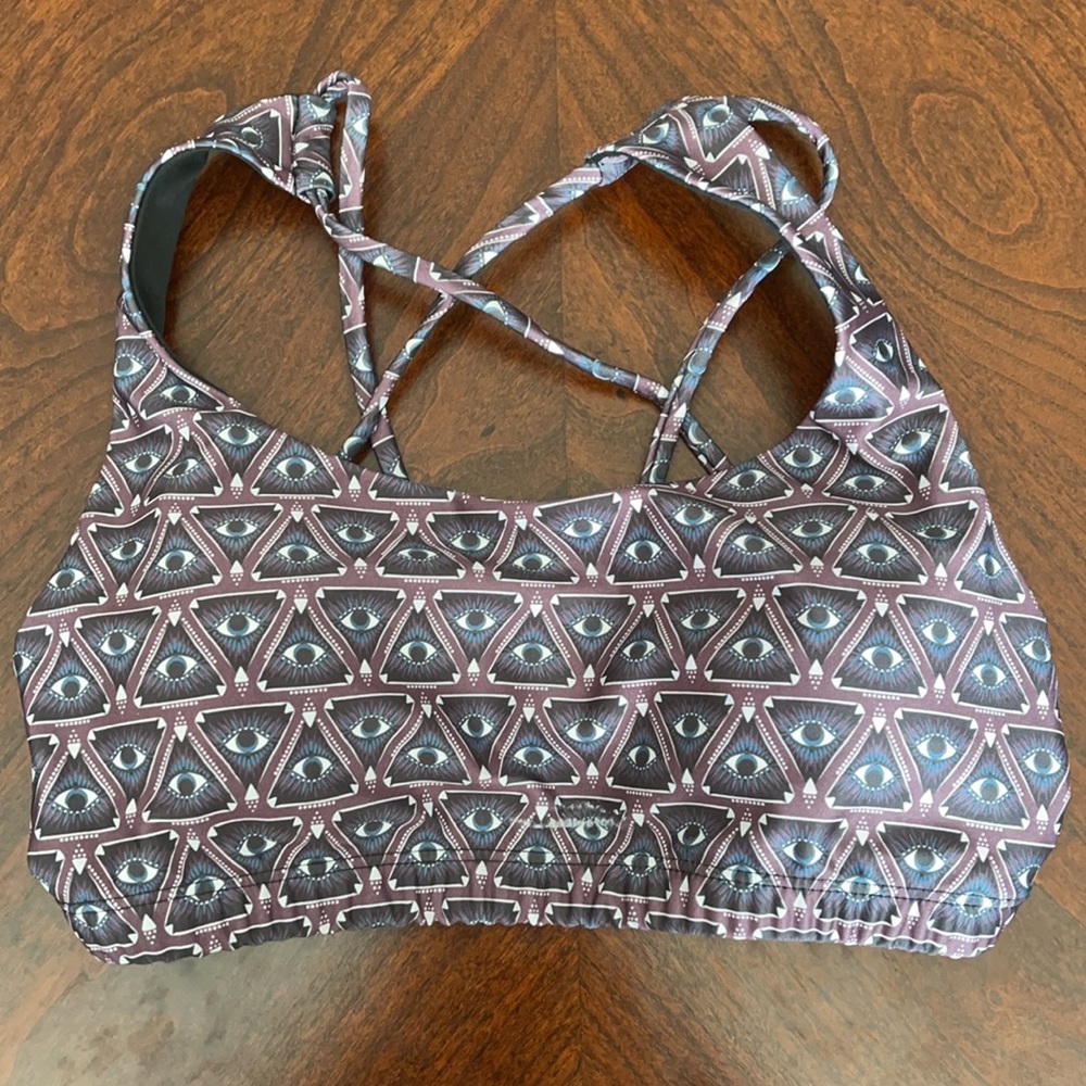 ONZIE EVIL EYE SPORTS BRA SIZE M/L